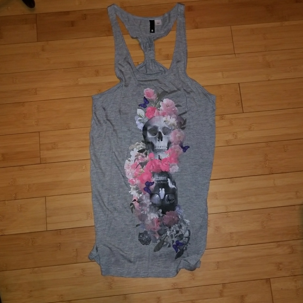 H&M Divided Knotted Back Tunic